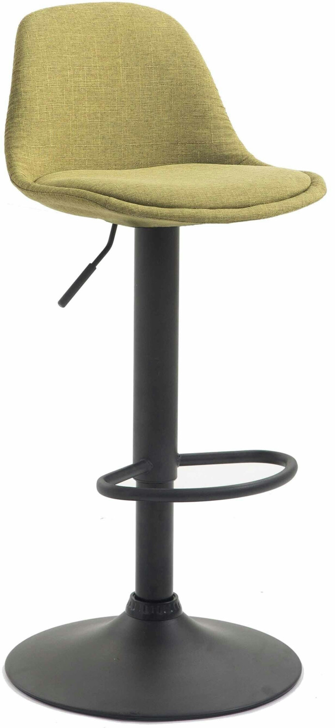 CLP Bar stool Kiel fabric black green (308981)