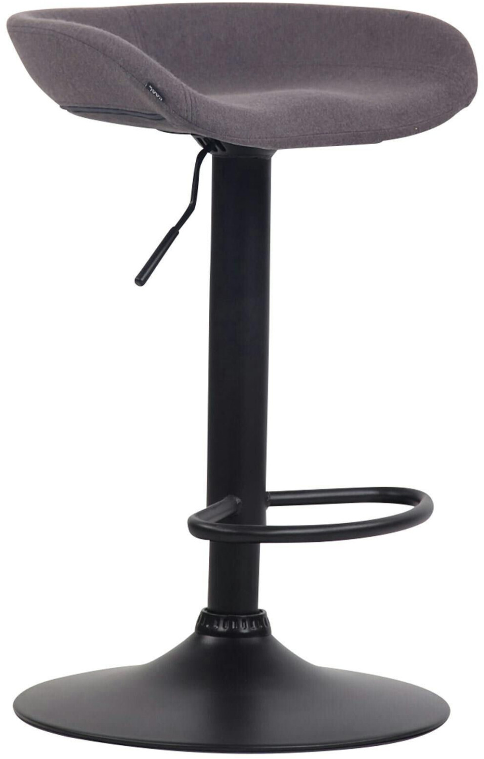 CLP Bar stool Anaheim felt black gray (316526)