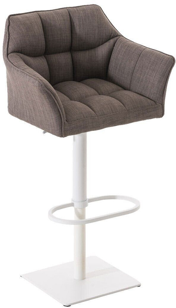 CLP Bar stool Damaso W fabric gray (101677508)