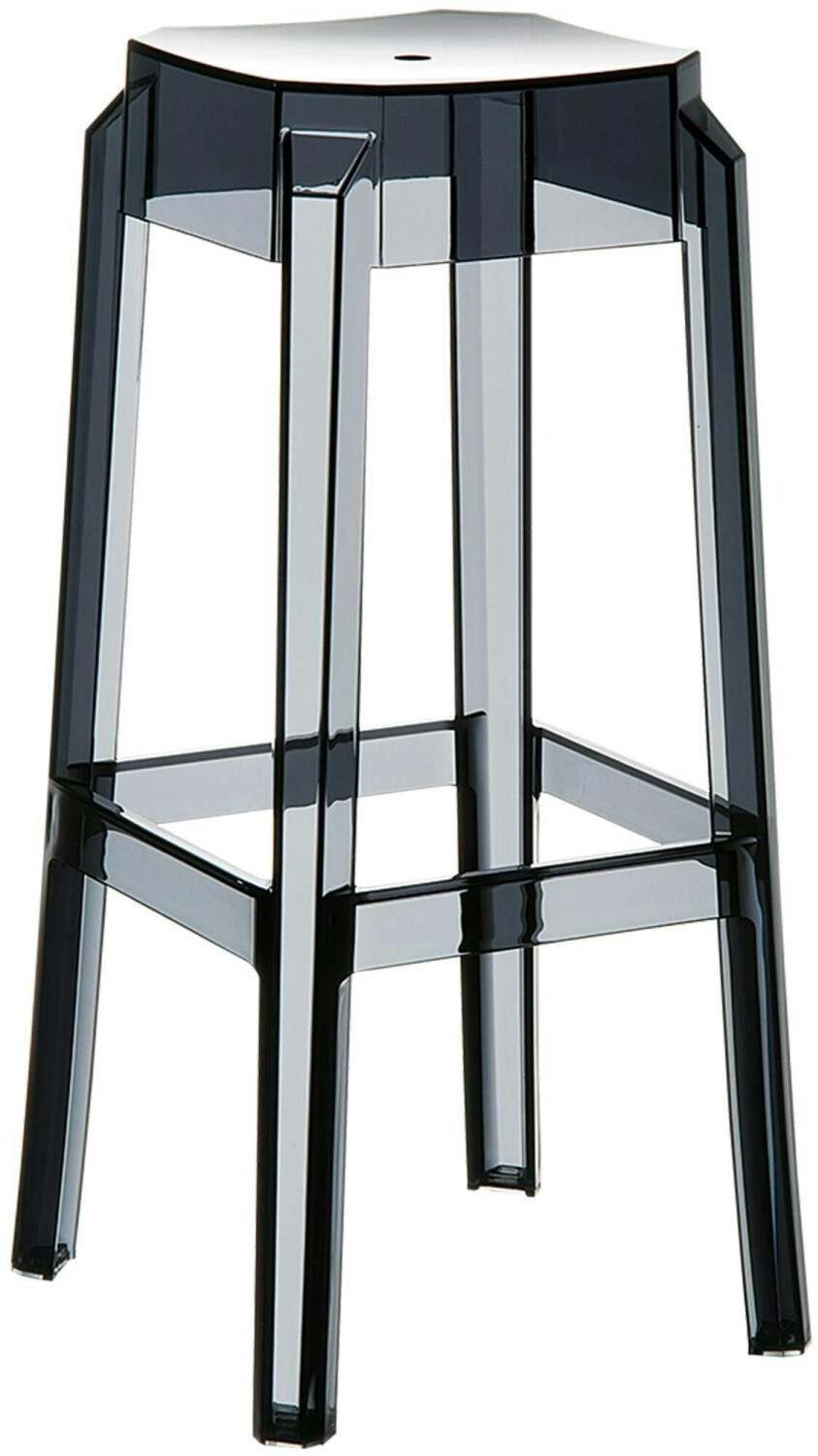 CLP Bar stool Fox transparent black (10129901)