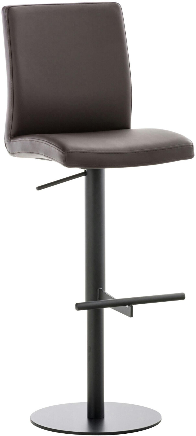 CLP Bar stool Cadiz artificial leather black brown (308594)