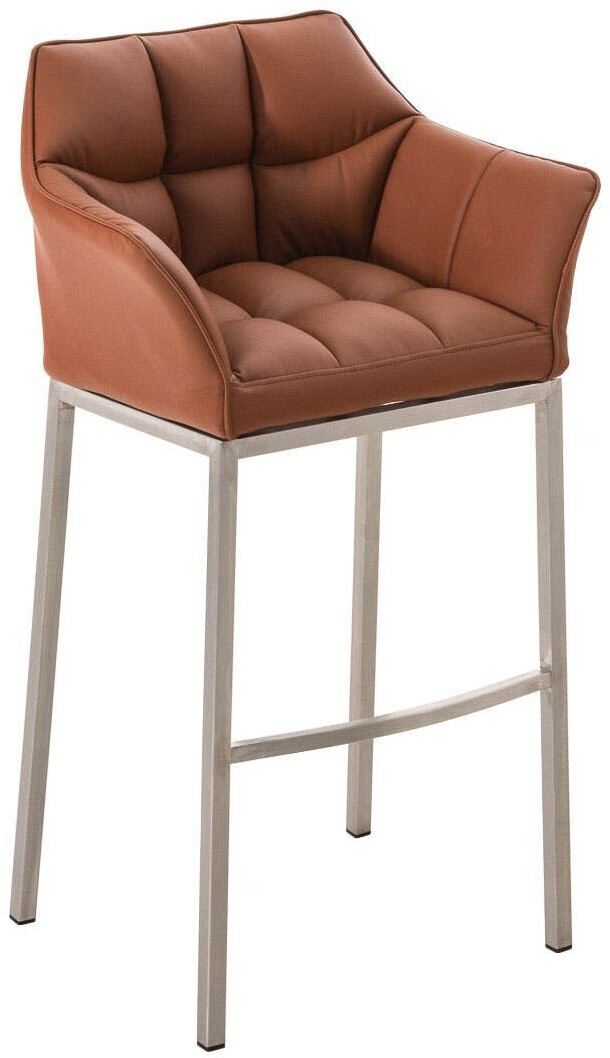 CLP Bar stool Damaso E with 4-foot frame light brown (101679844)