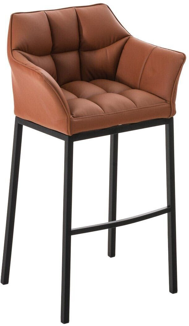 CLP Bar stool Damaso B with 4-foot frame light brown (101159544)