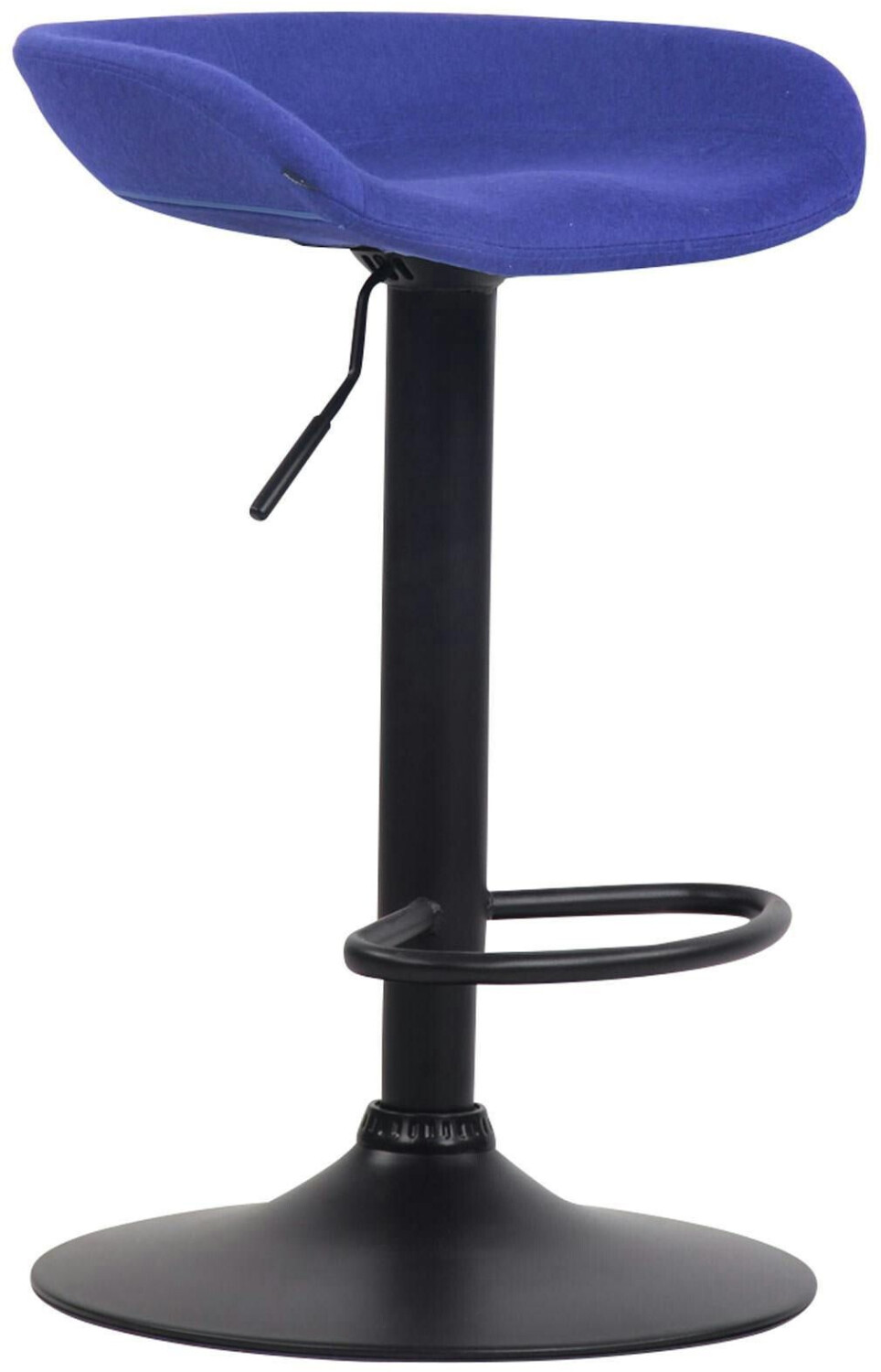 CLP Bar stool Anaheim felt black blue (316525)