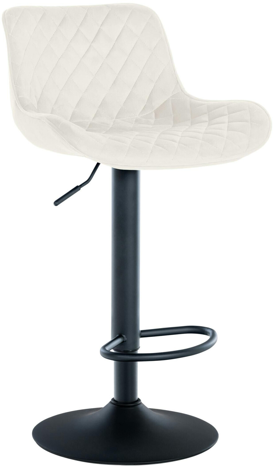 CLP Bar stool Minosa velvet cream (321059)