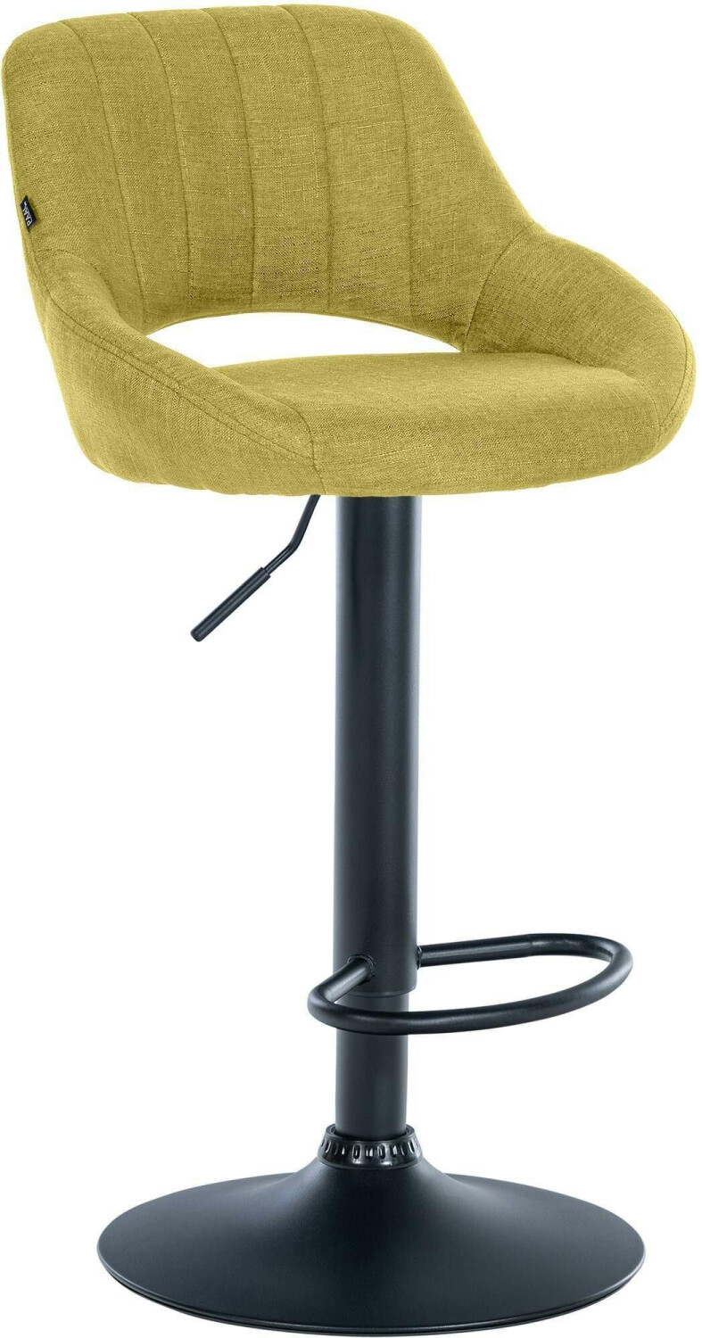 CLP Bar stool Milet fabric black green (321283)