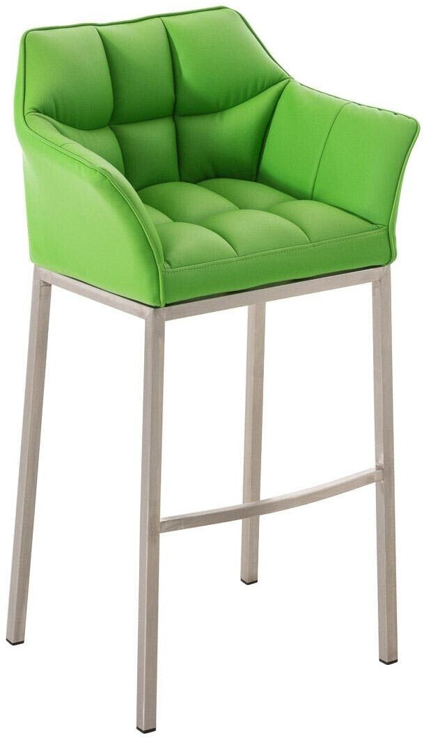 CLP Bar stool Damaso E with 4-foot frame green (101159934)