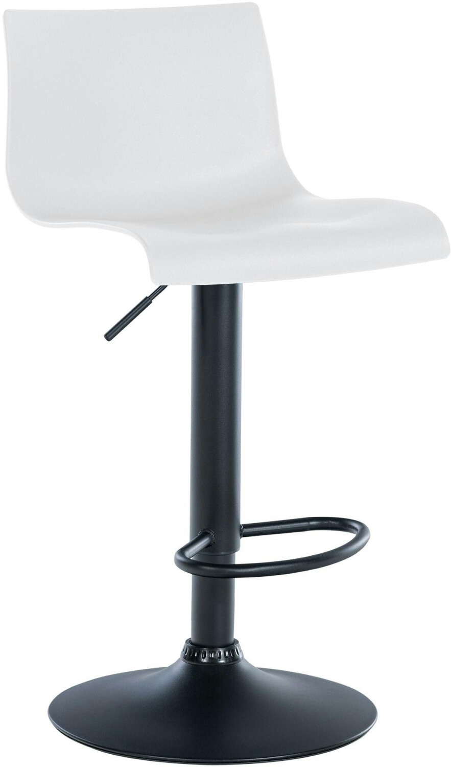 CLP Bar stool Branford plastic white (322226)