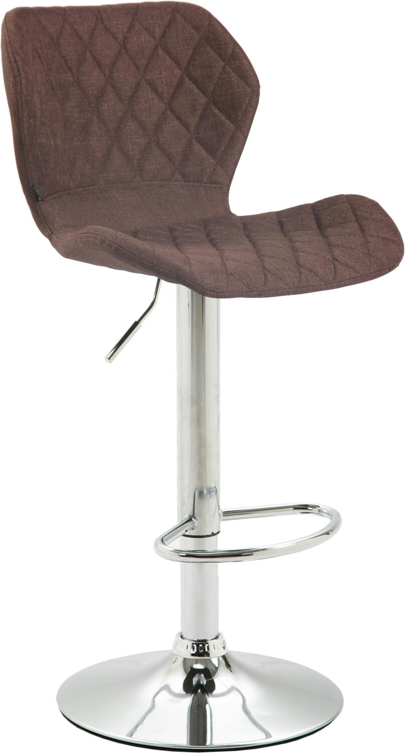 CLP Bar stool cork fabric chrome brown (313220)