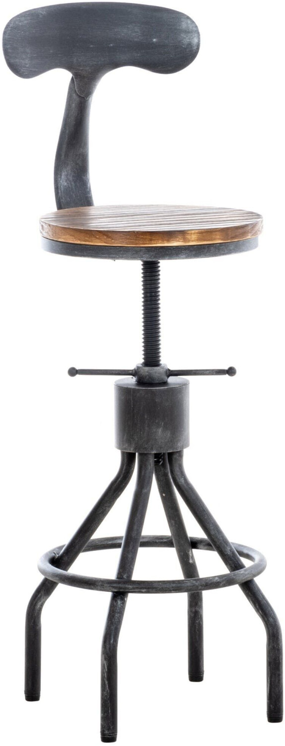 CLP Bar stool Hanam antique silver (316503)