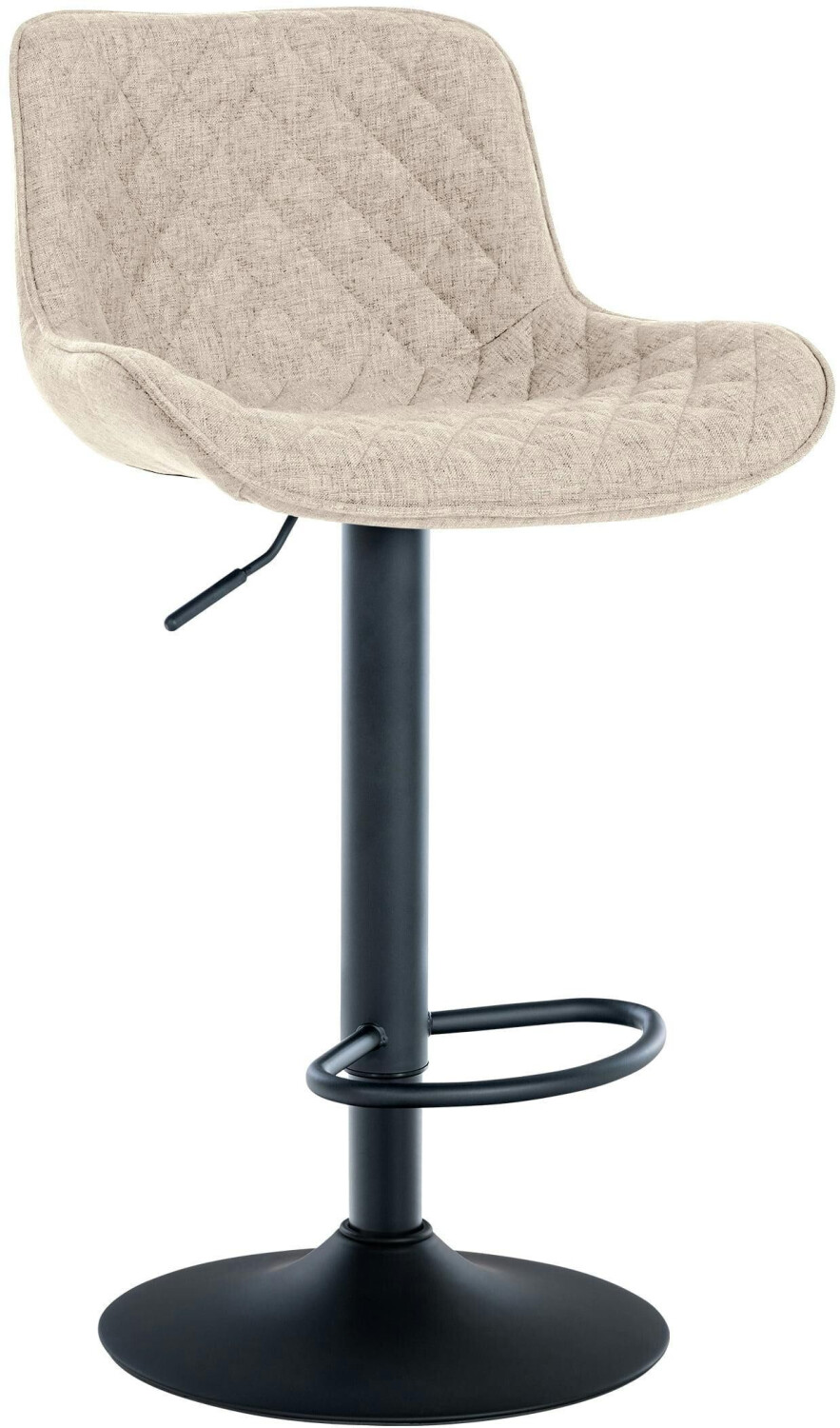 CLP Bar stool Minosa fabric taupe (321062)