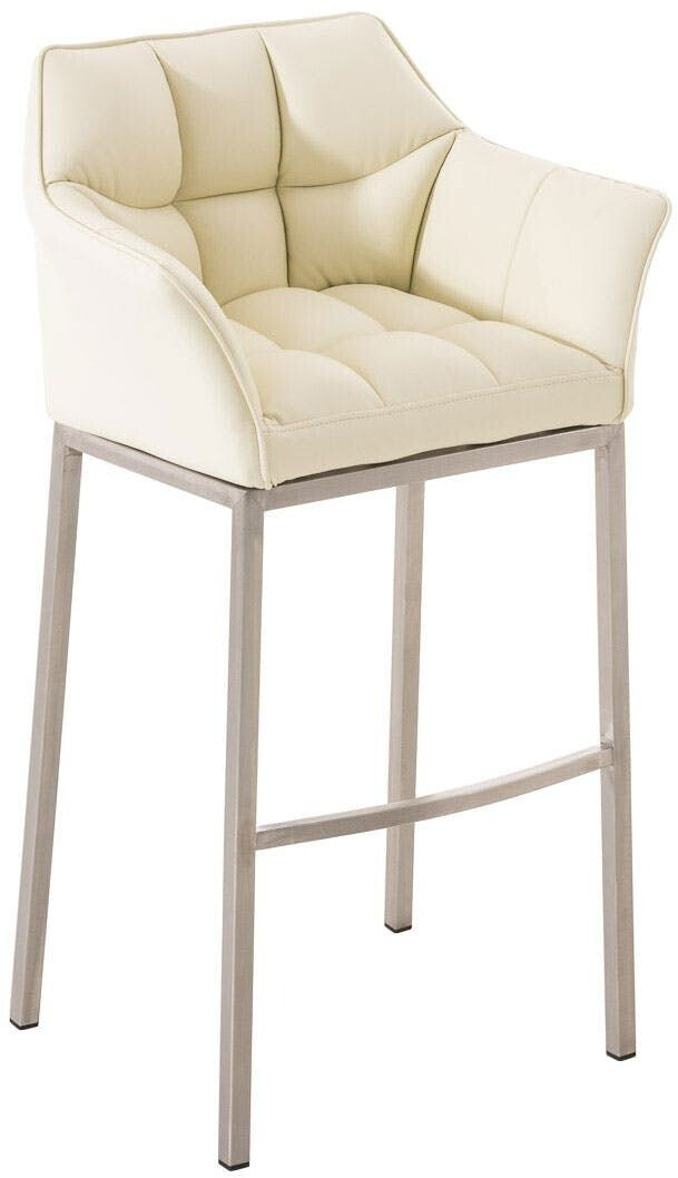 CLP Bar stool Damaso E with 4-foot frame cream (101679604)