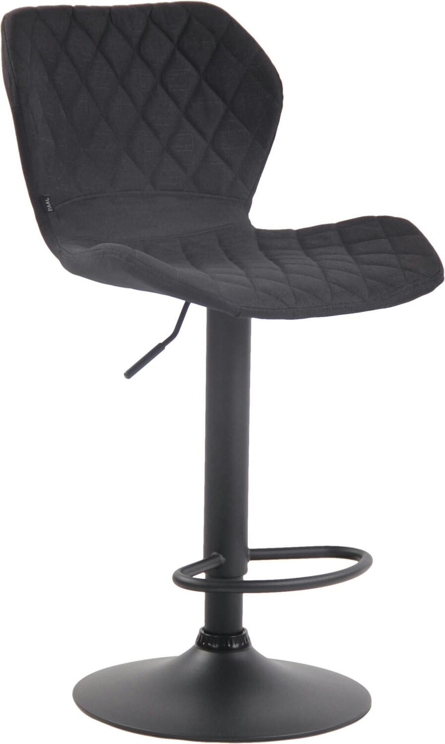 CLP Bar stool cork fabric black black (313232)