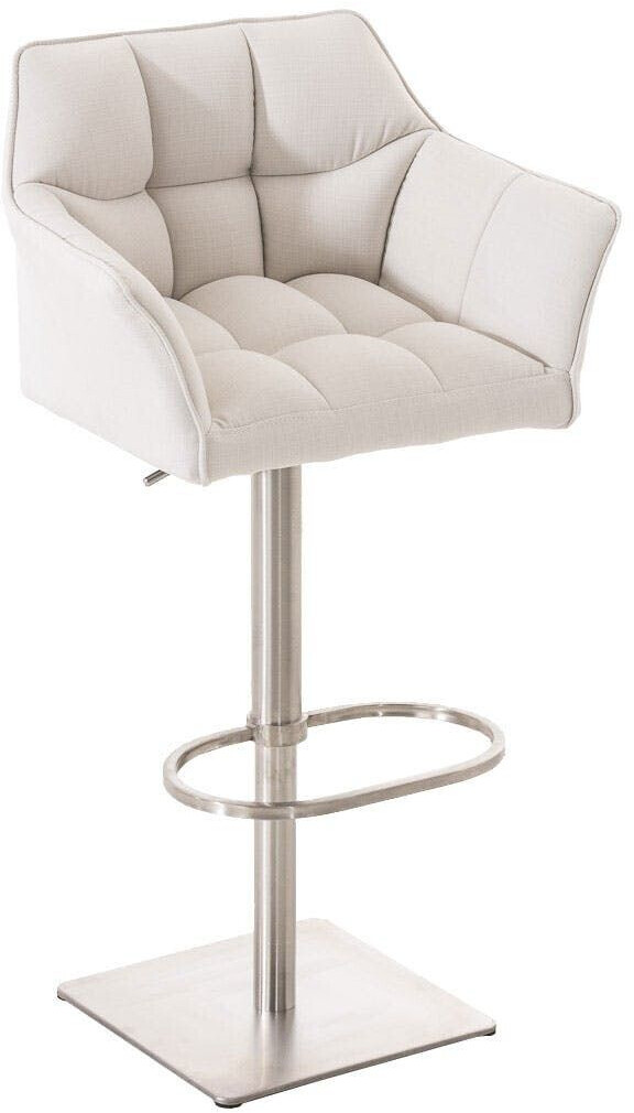 CLP Bar stool Damaso E fabric white (101674402)
