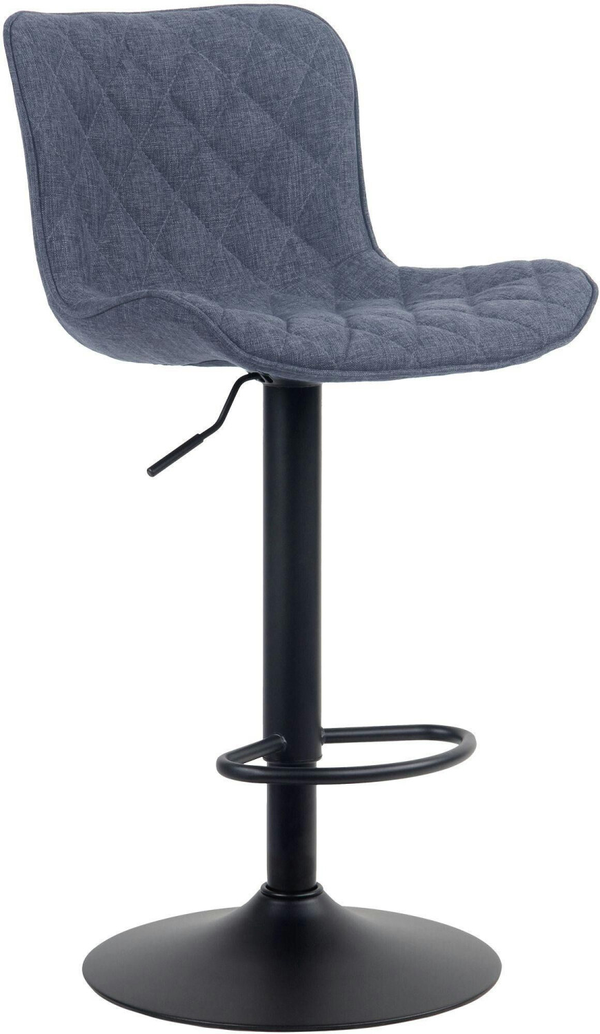 CLP Bar stool Emma fabric blue (321027)