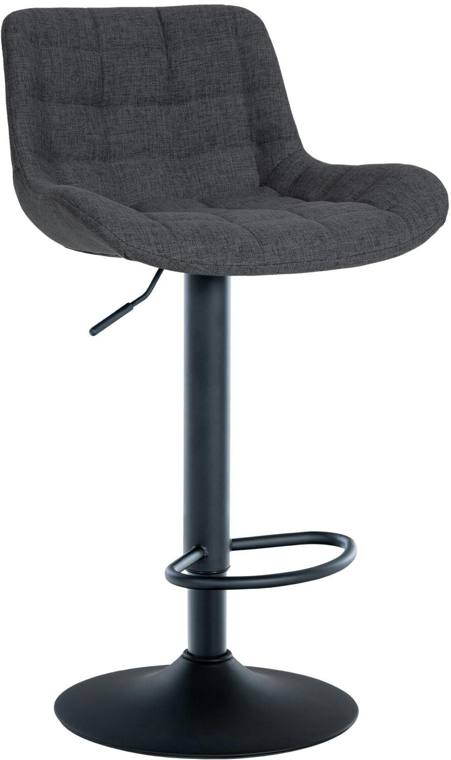 CLP Bar stool Tover fabric black (321052)