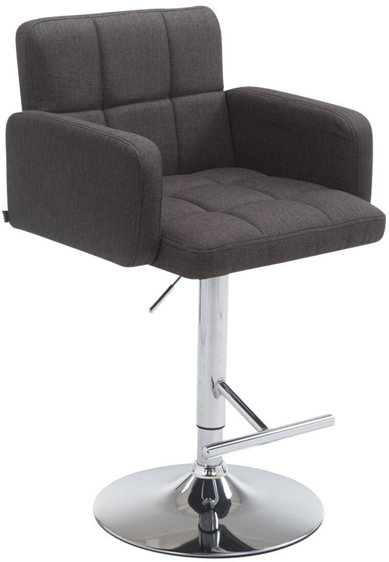 CLP Bar stool Los Angeles fabric dark gray (101805656)