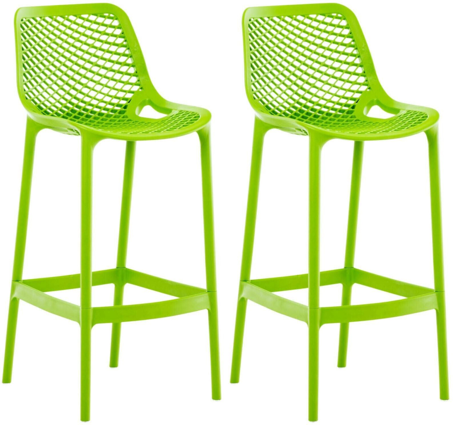 CLP Set of 2 bar stools Air green (319580)