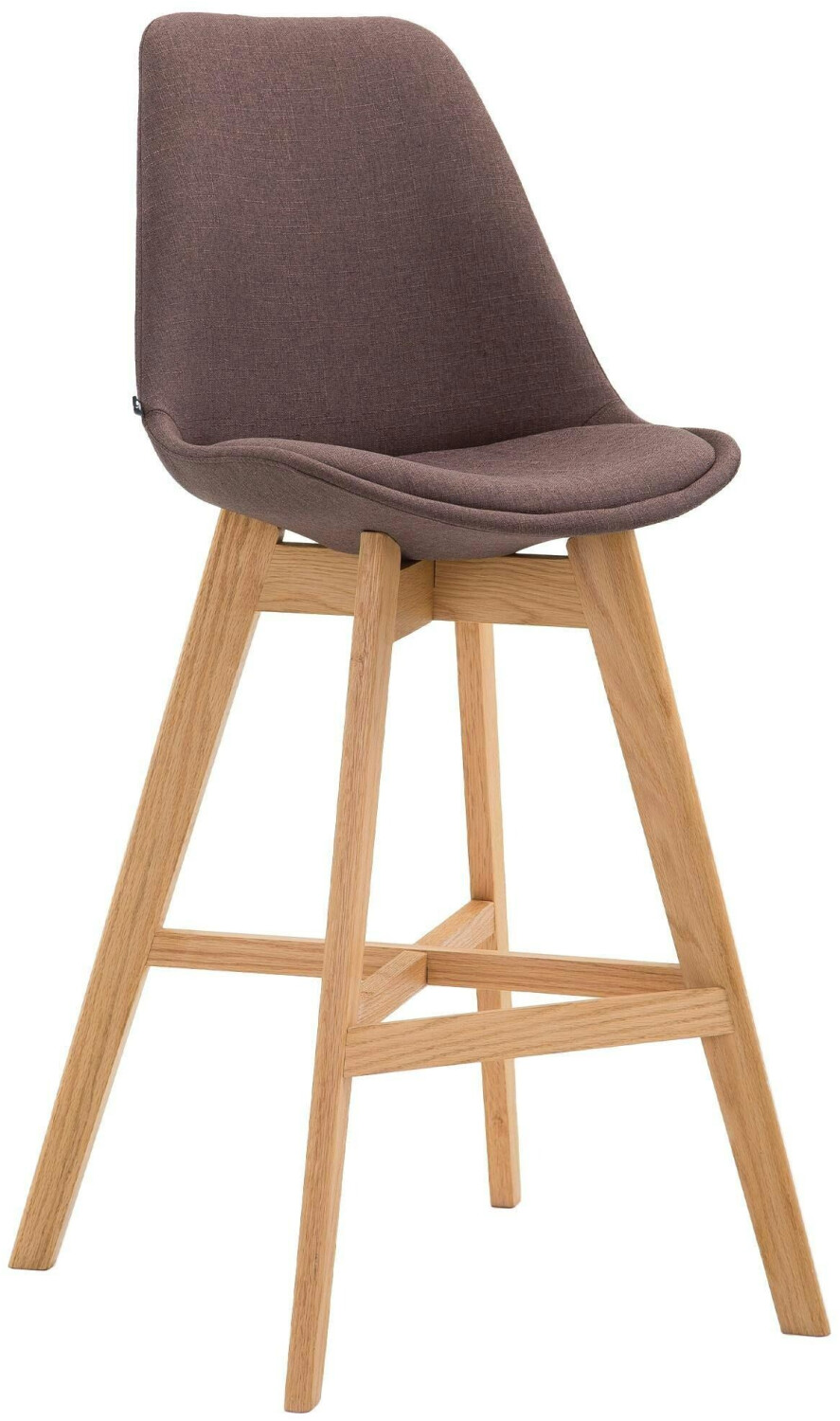 CLP Bar stool Cannes fabric Natura brown (102478303)
