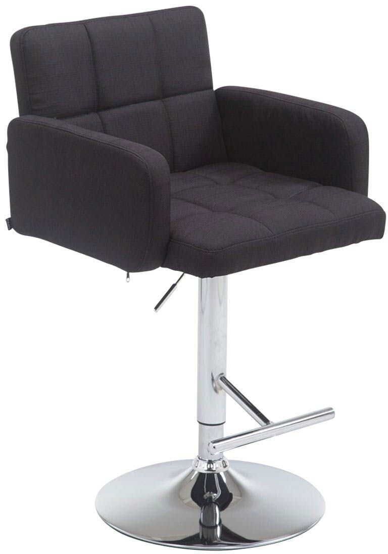 CLP Bar stool Los Angeles fabric black (1038801)