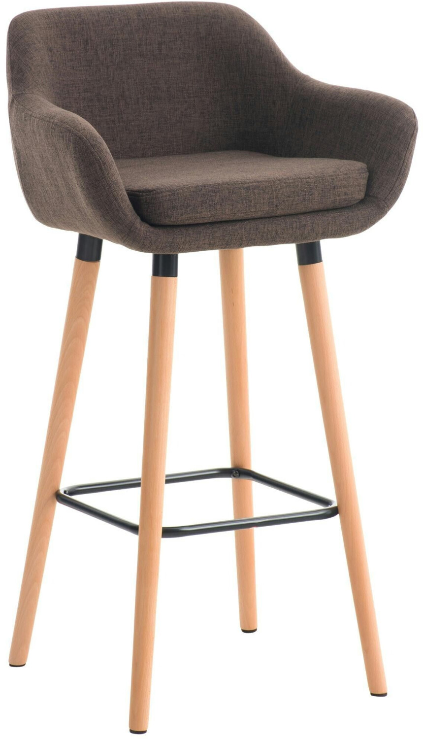 CLP Bar stool Grant fabric brown (102244703)