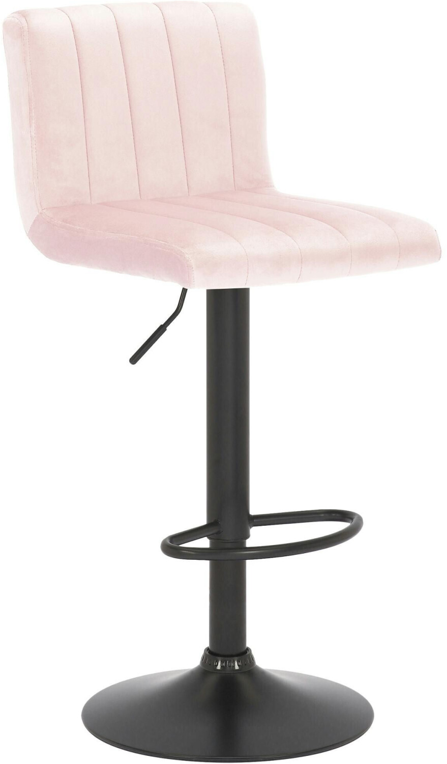 CLP Bar stool Jamie velvet pink (319634)