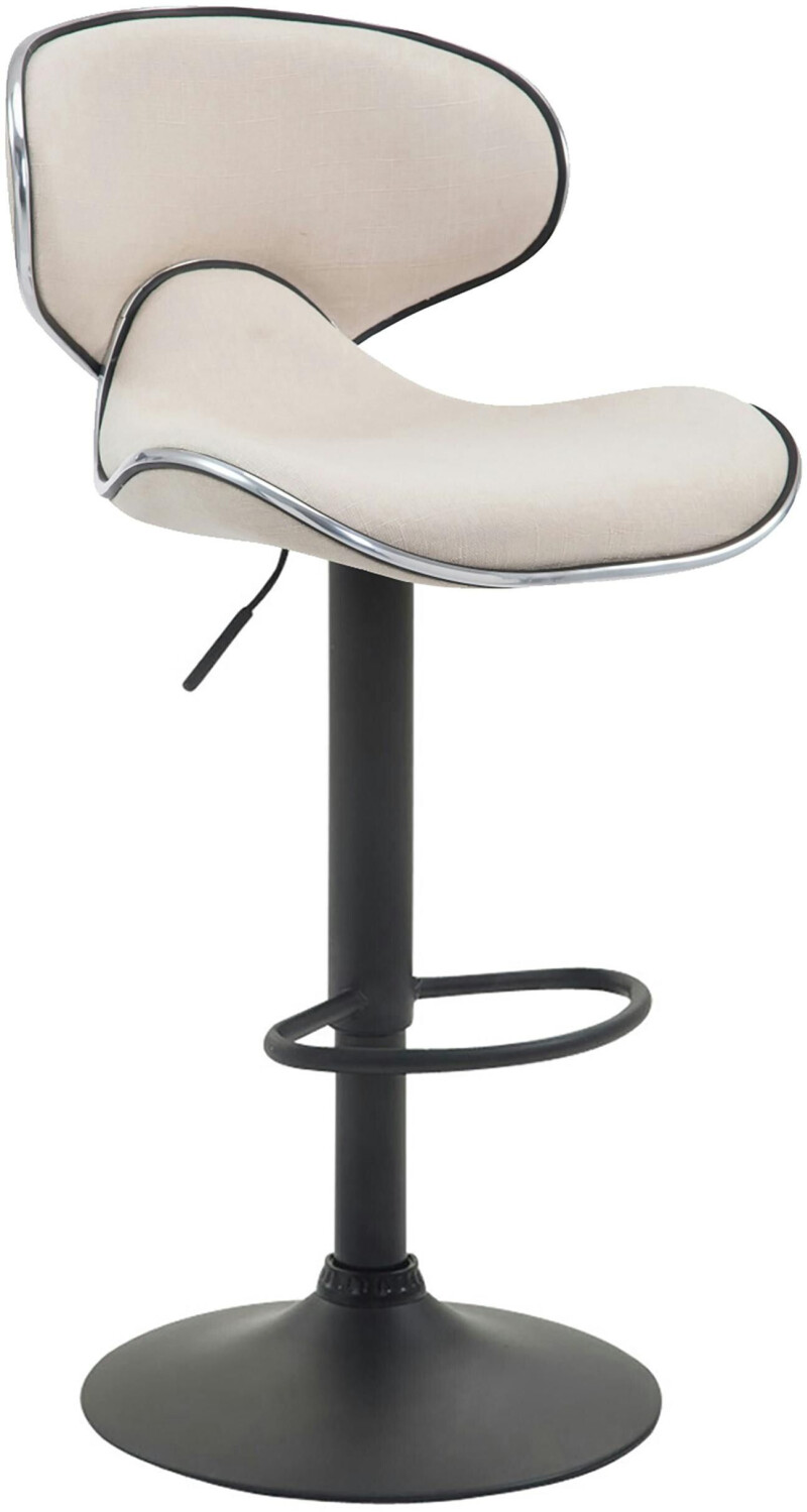 CLP Bar stool Las Vegas V2 fabric black cream (315465)
