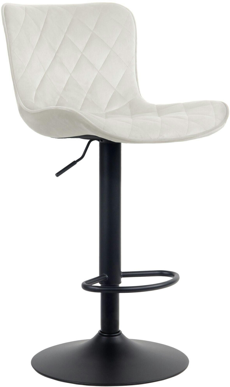 CLP Bar stool Emma velvet cream (321023)