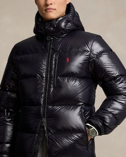 Polo Ralph Lauren The shiny down jacket Gorham 100027787 black a 374 25 oggi Migliori prezzi e offerte su idealo