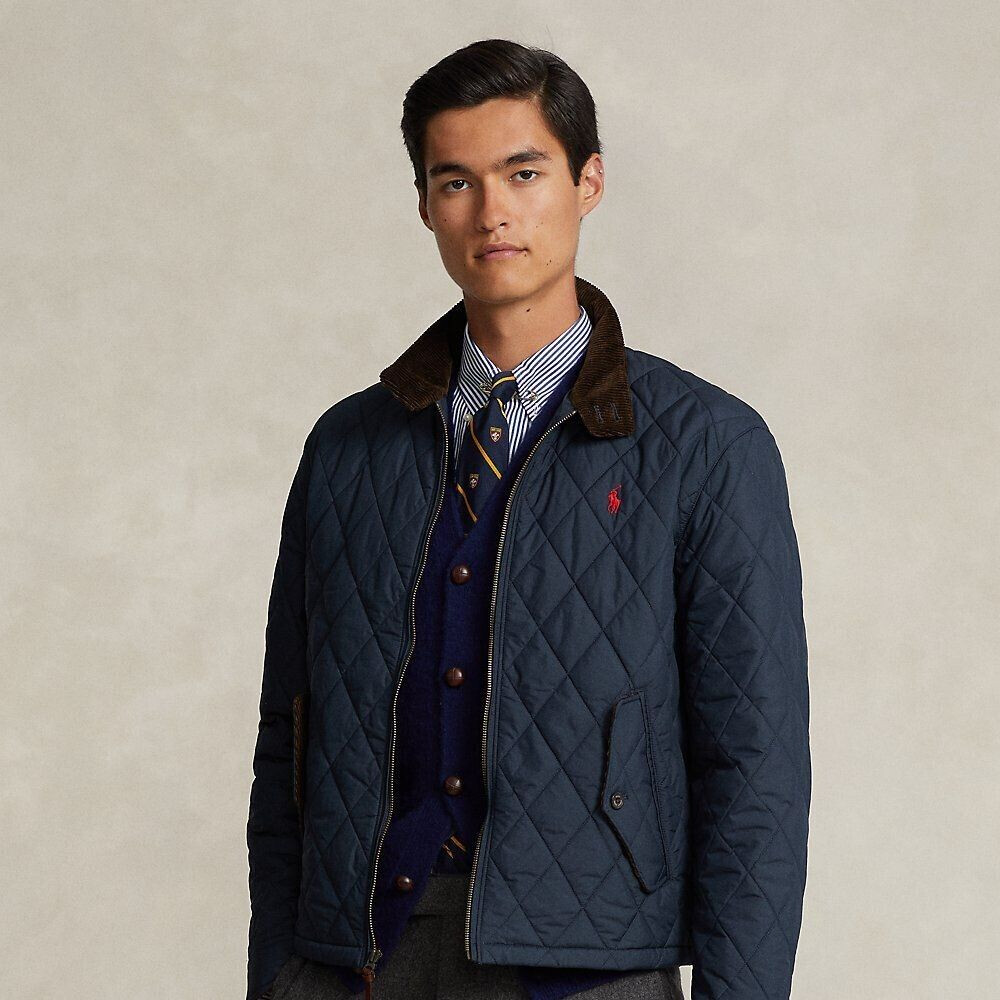 Polo Ralph Lauren Water-repellent quilted jacket (100037965) College-Navy