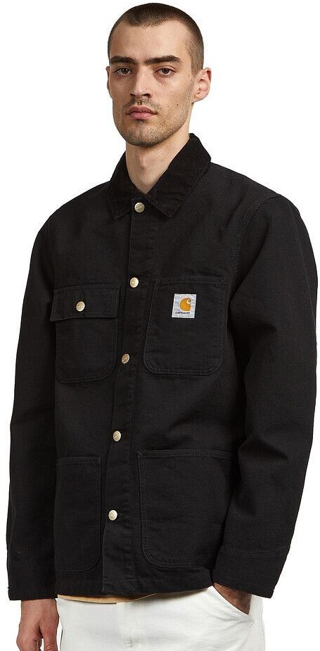 Carhartt Michigan Coat Dearborn canvas 12 Oz (I031519) black/black rinsed