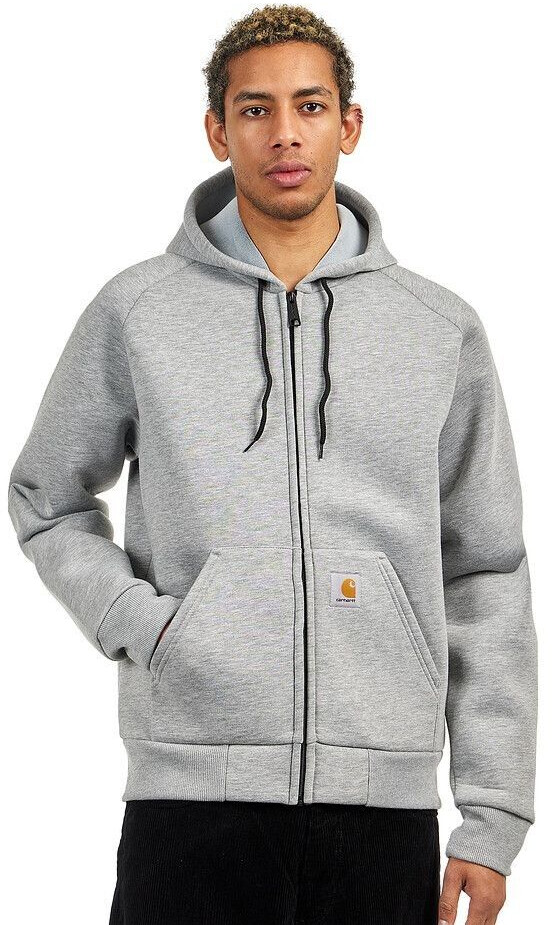 Carhartt Car-Lux Hooded Jacket grey heather/grey (I032935)