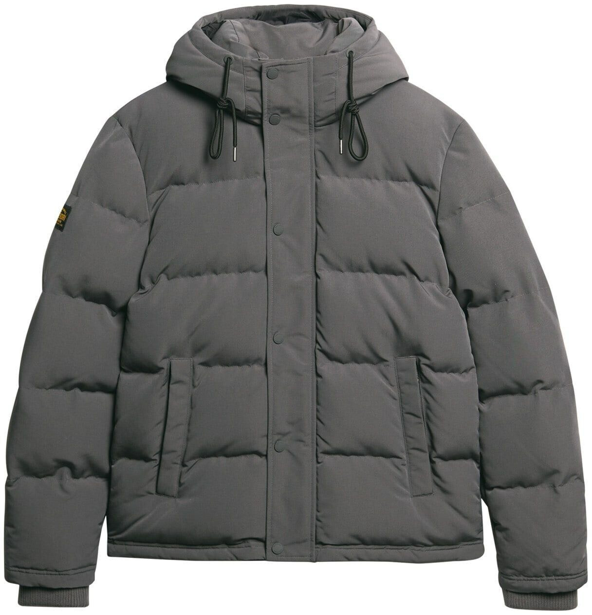 Superdry Everest Short Puffer Jacket (M5011743A) charcoal