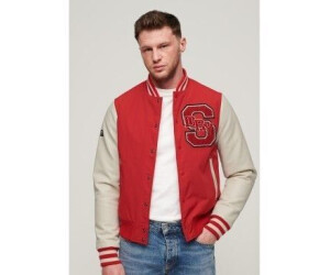 Superdry Mascot Varsity Bomber Jacket M5011857A varsity red ab 66 49 Preisvergleich bei idealo