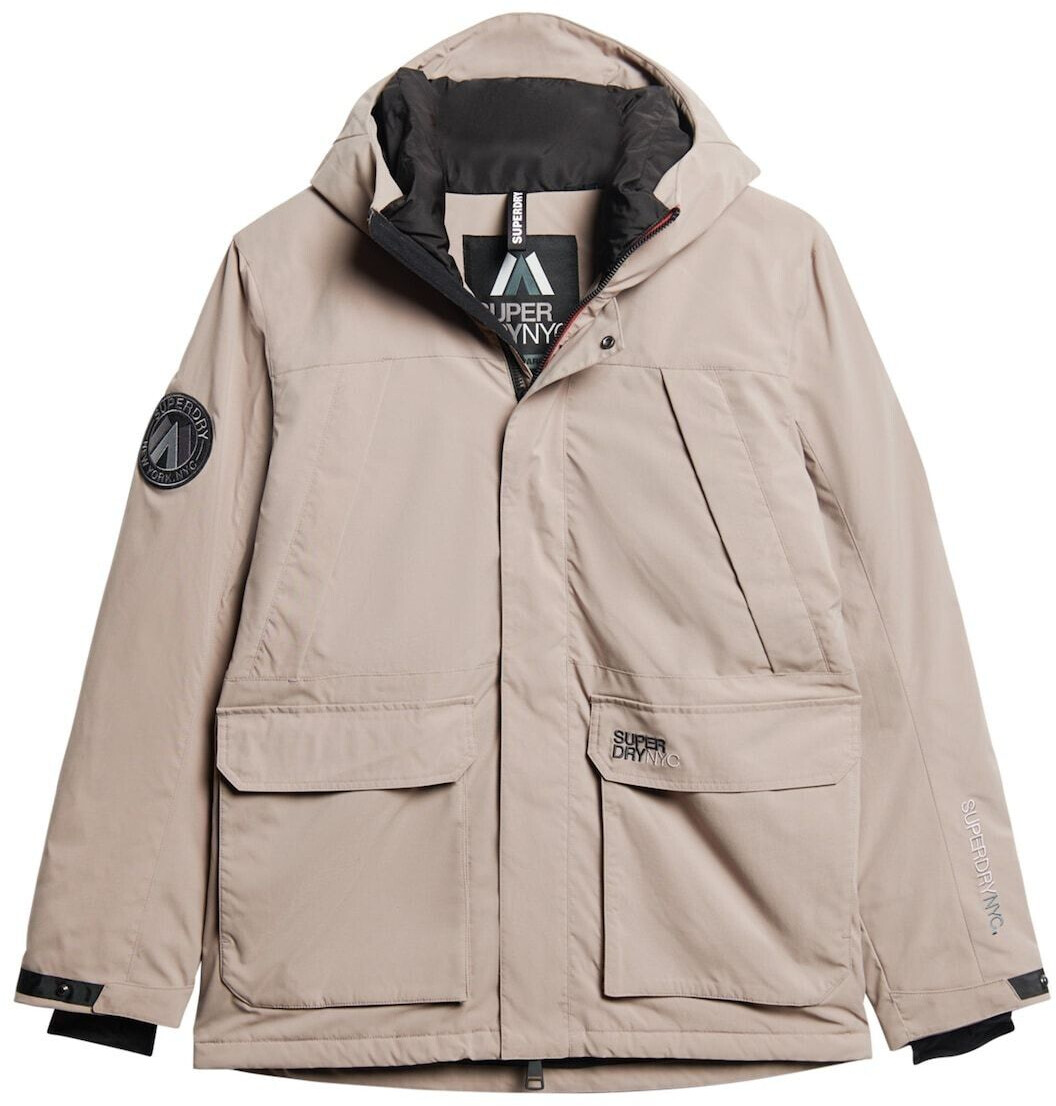 Superdry City Hooded Wind Parka (M5011840A) deep beige