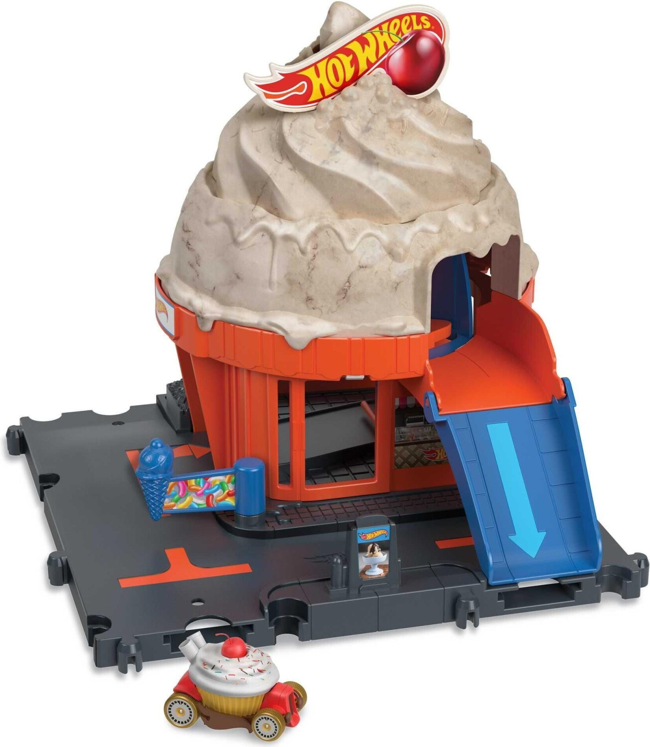 Hot Wheels City Eiscrem-Strudel