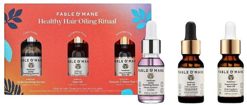 Fable & Mane Healthy Hair Oiling Ritual (3x14,4ml)