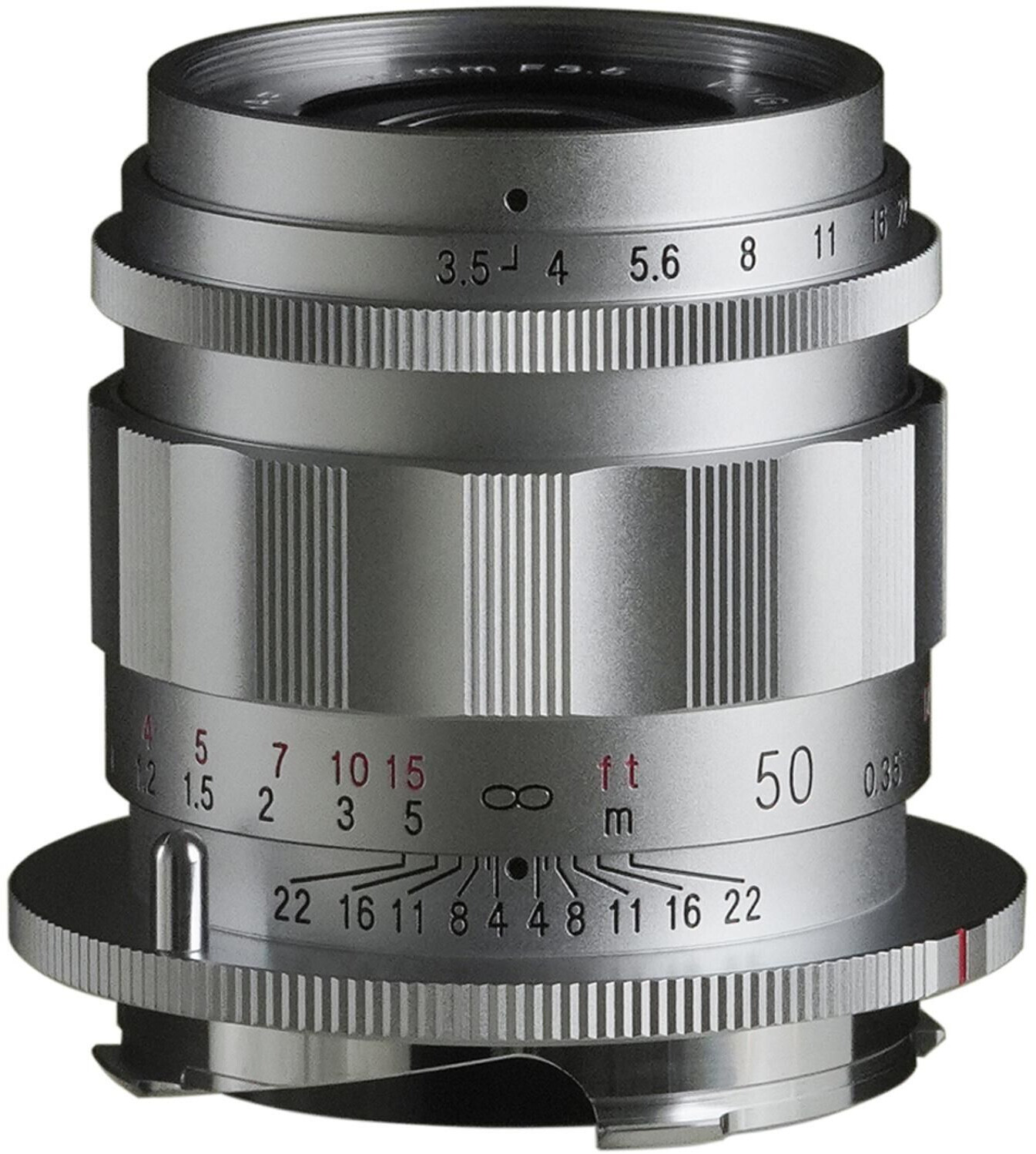 Voigtländer 50mm f3.5 Apo-Lanthar VM Type II argent