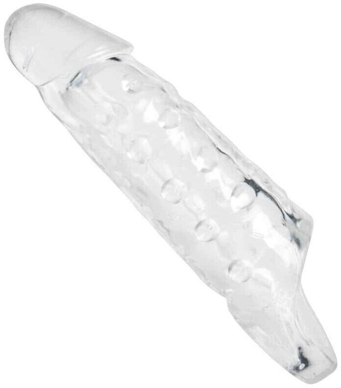 Tom of Finland Clear Realistic Cock Enhancer Penissleeve Verlängerung Penishülle