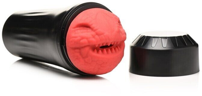 XR Brands Creature Cocks Dragon Snatch Stroker red