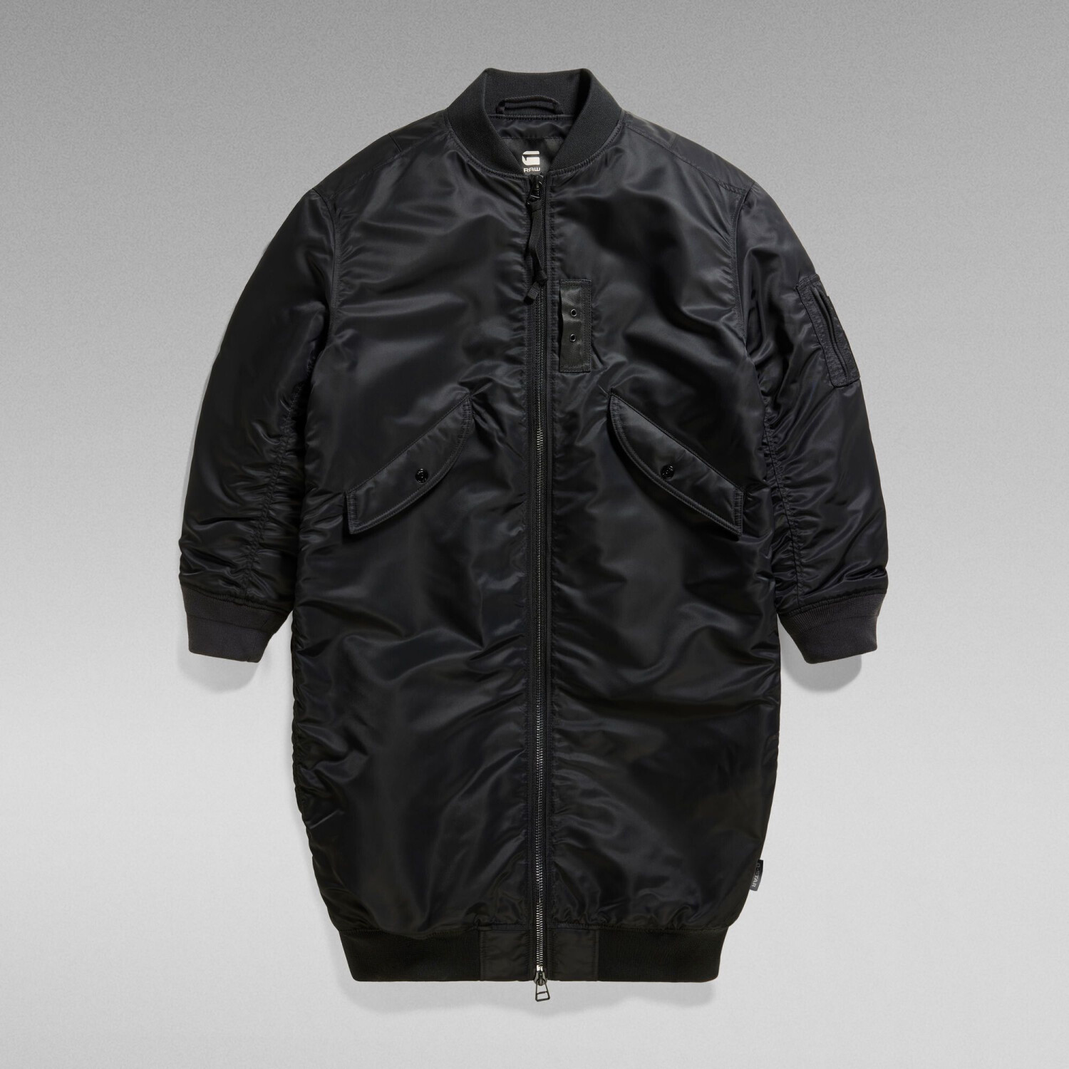 G-Star Long Bomber Jacket (D23543-C143-6484) black