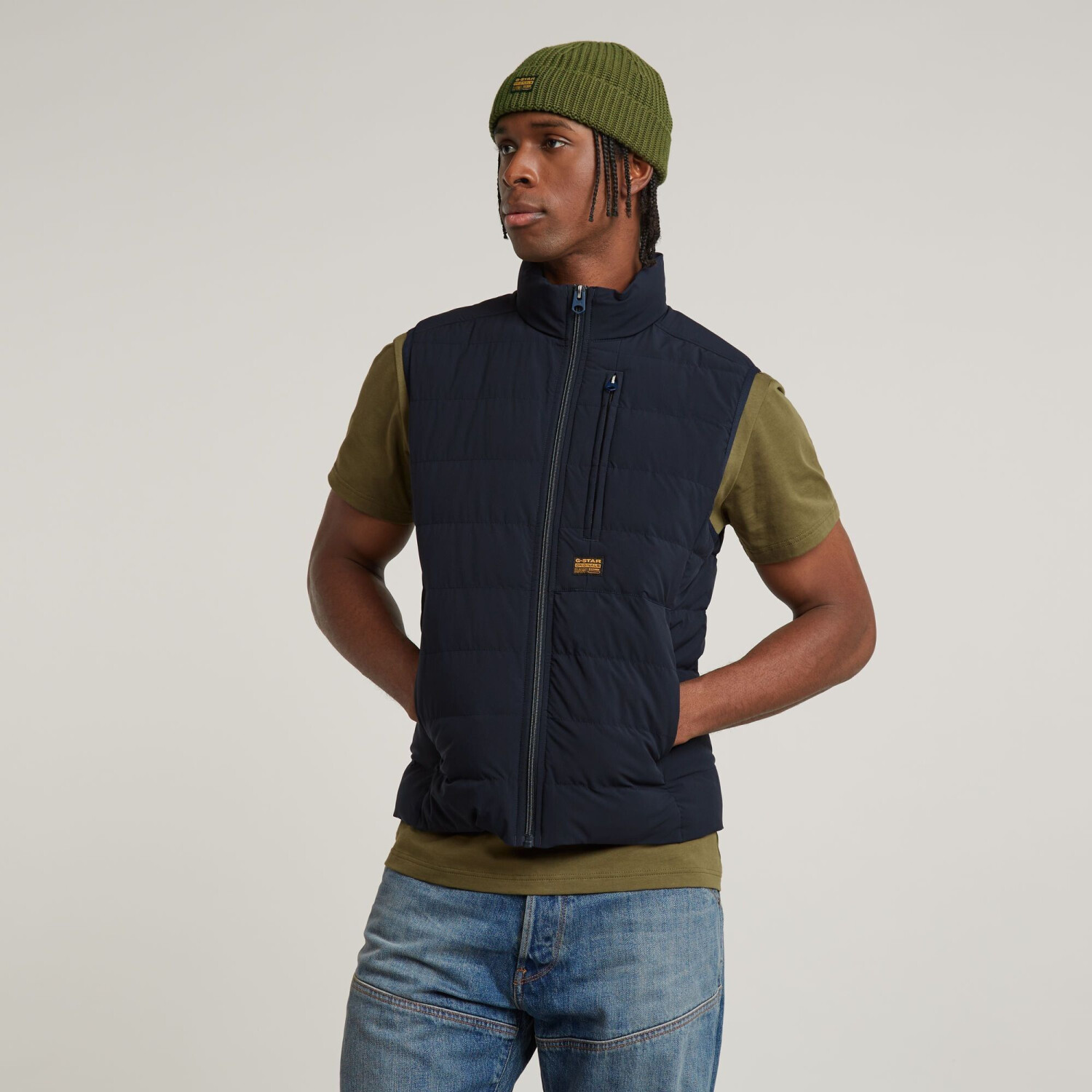 G-Star Foundation Liner Vest (D24277-D518) salute