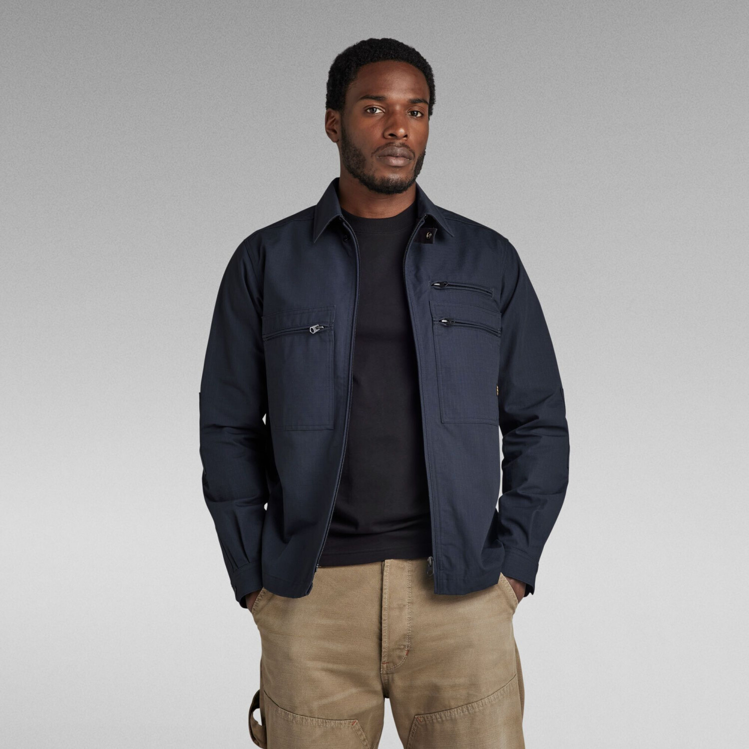G-Star Waka Overshirt (D24295-D213-C742) dark blue