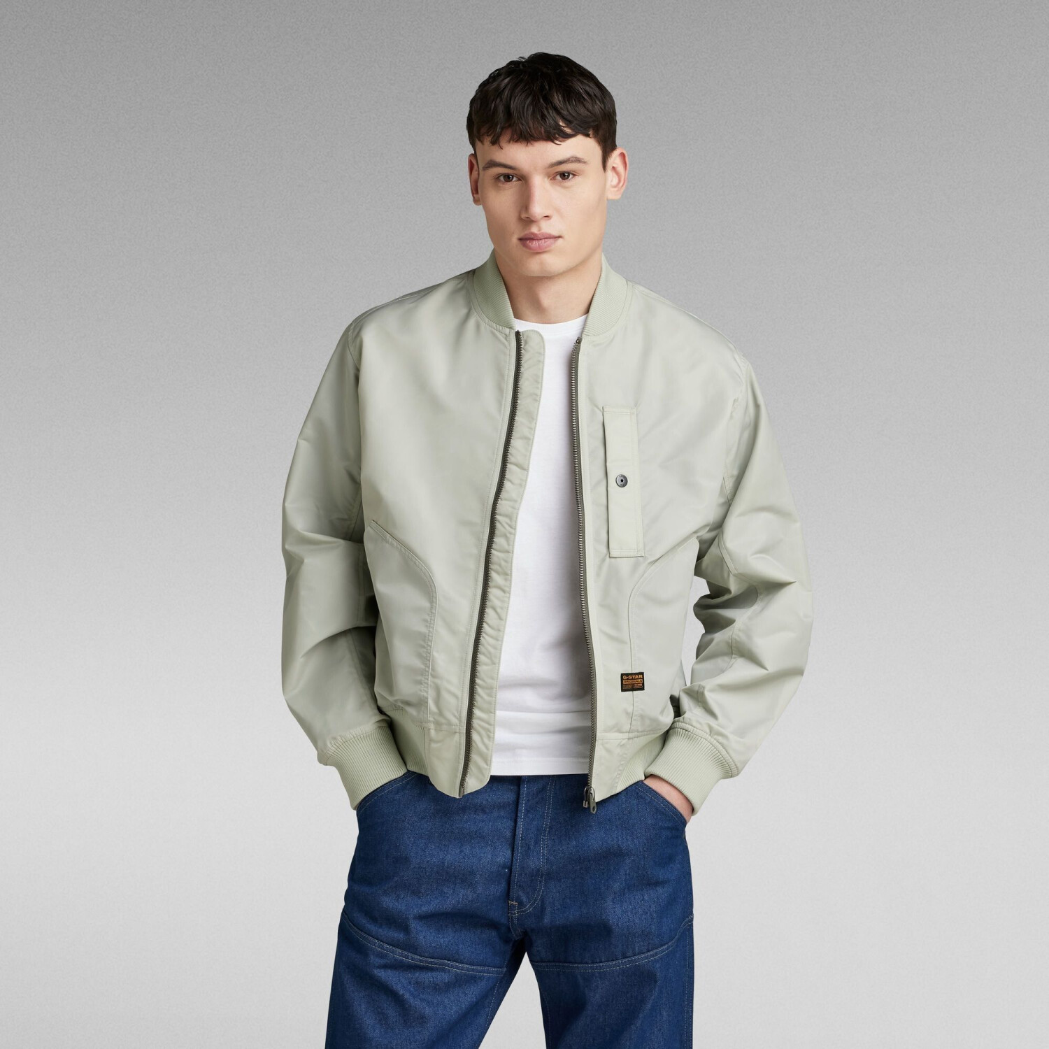 G-Star Deck Bomber Jkt (D24754-C143) mineral gray