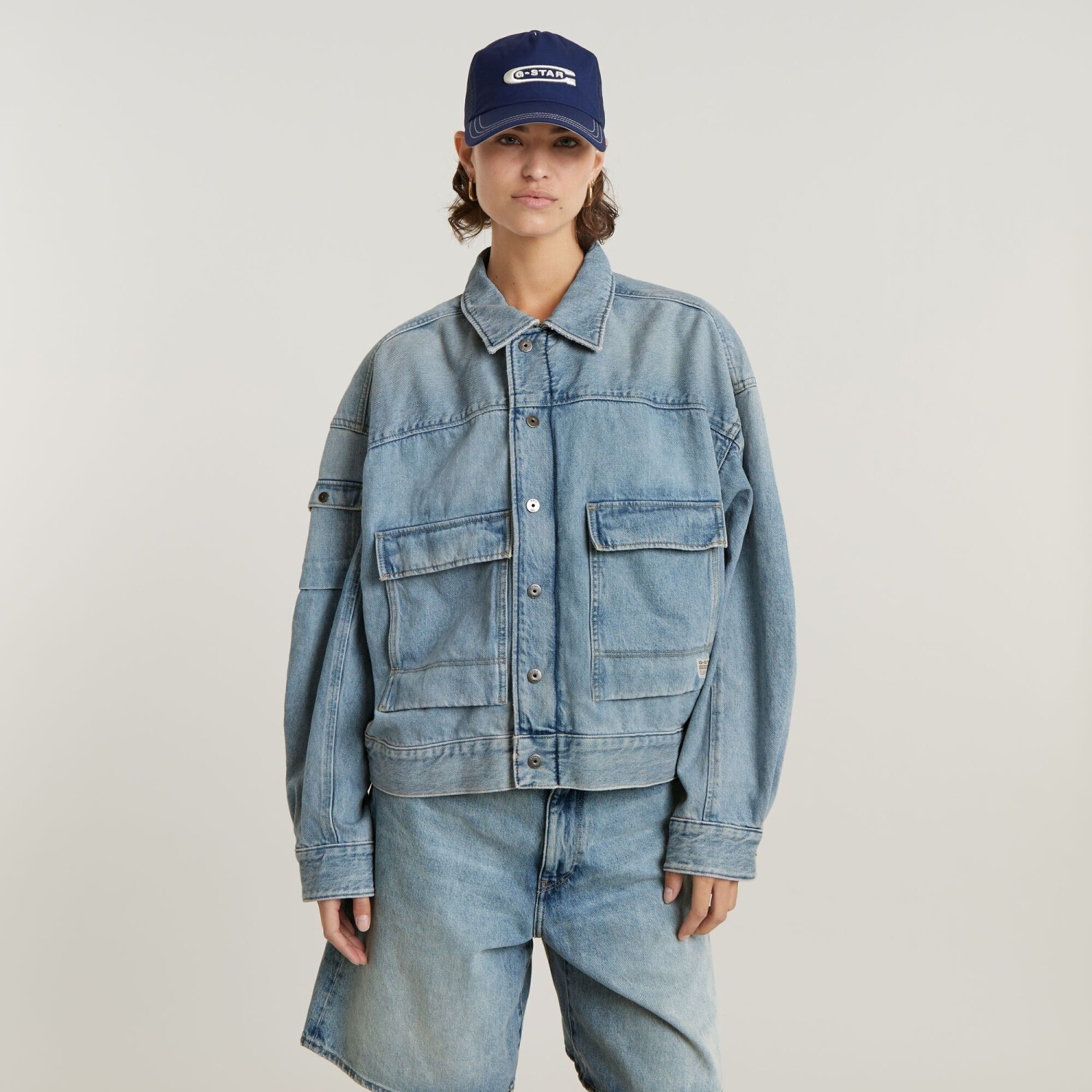 G-Star Drifter Utility Jacket (D24942-D436-G671) hellblue