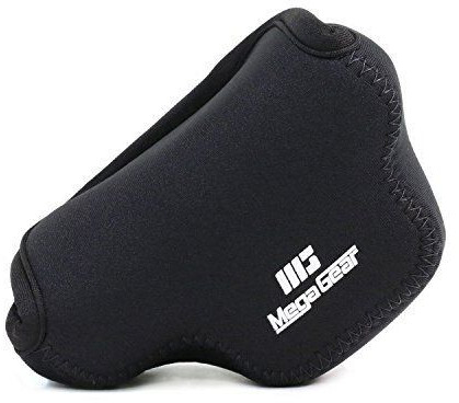 MegaGear MG383 Nikon 1 J5 (10-30mm) J4 Ultra Light Neoprene Camera Case - Black