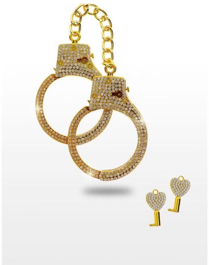 Taboom Diamond Wrist Cuffs Gold