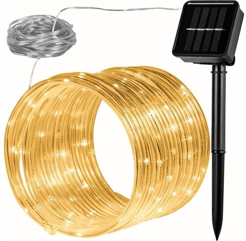 Voltronic LED-Lichterschlauch 100 led Solar Batterie (30010207) ab 9,99 € (Oktober 2026)