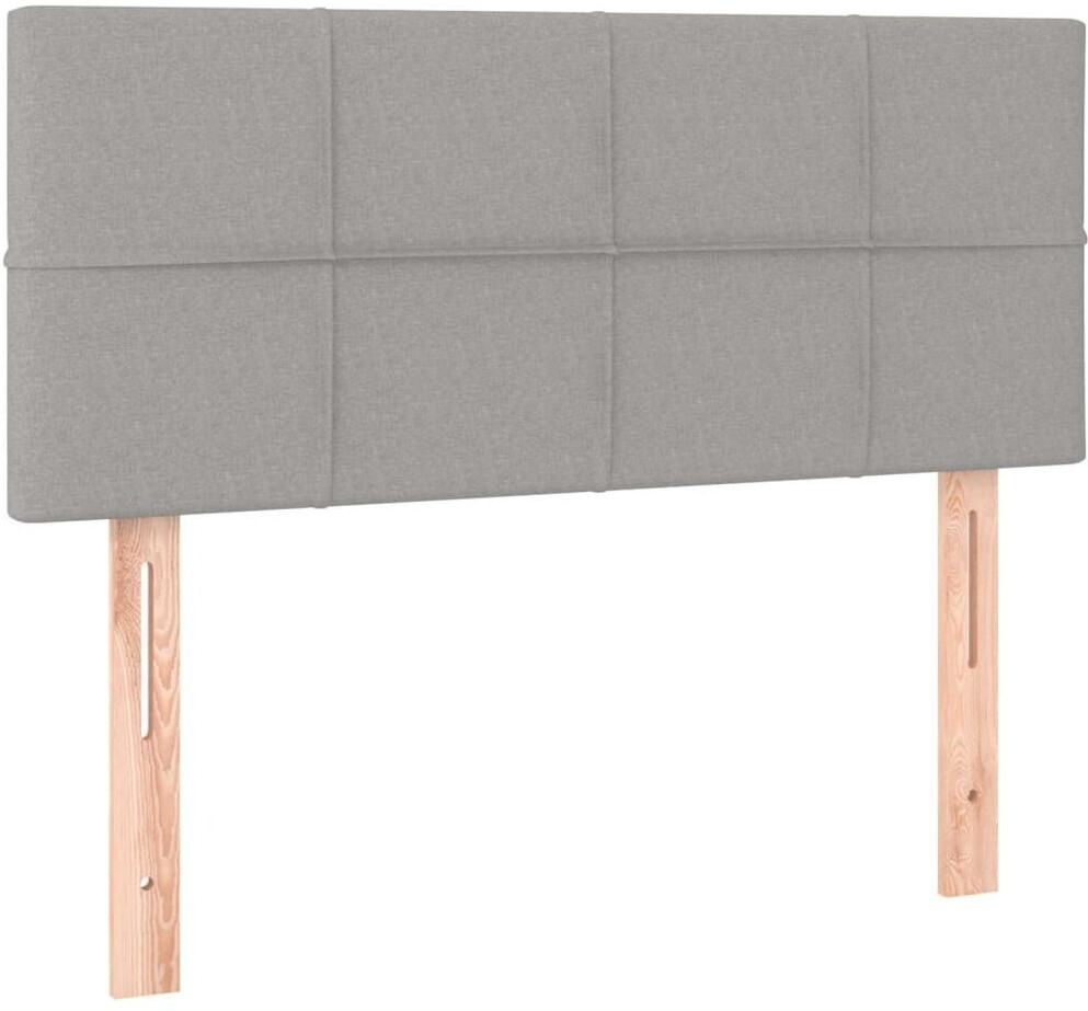 vidaXL Headboard 100x5x78/88cm fabric (346032)