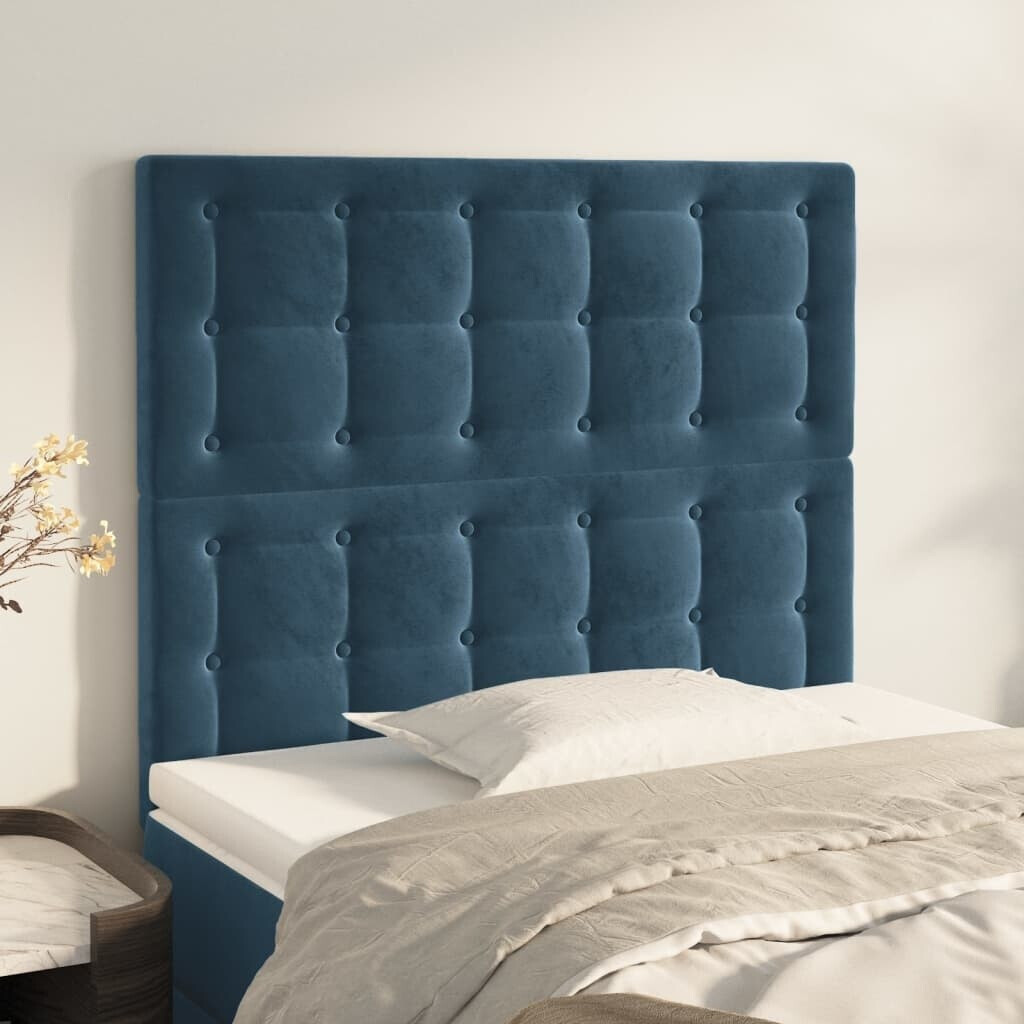 vidaXL Headboard 80x5x78/88cm velvet (346414)